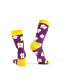 Plum women\'s egg-print socks SD24 - Online store - Boutique